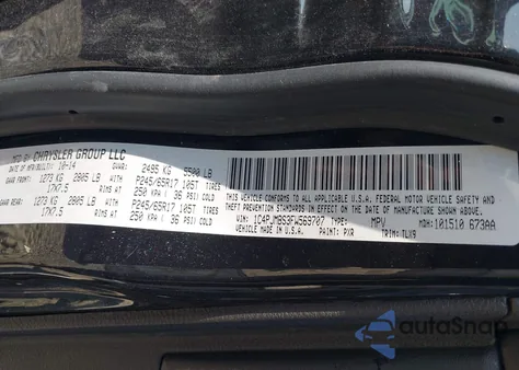 2015 Jeep Cherokee Trailhawk z USA, uszkodzony, nr VIN 1C4PJMBS3FW569707